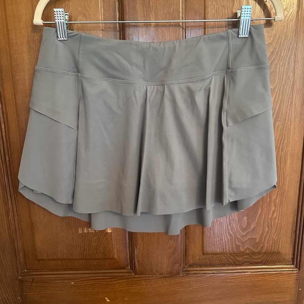 ZYIA Active Medium Gray “Grand Slam” Skirt